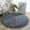 Gray&nbsp;GY, variant on Xecvkr Round Carpet Large Bedside Blanket Non Slip Floor Mat Hanging Basket Computer Chair Yoga Home Decor 39.4in 1pc