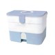 thumbnail image 5 of Caja de almacenamiento Bolsa de cosméticos de gran capacidad Capacidad de carga 3 kg Contenedor portátil profesional Accesorios de manicura Bolsa de , Azul Yinane Estuche de transporte de esmalte de uñas, 5 of 8