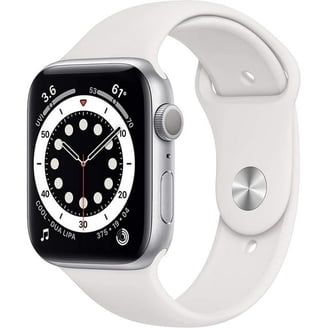 Pre-Owned Apple Watch Series 5 44mm GPS + Cellular, Silver