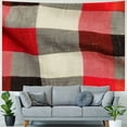 thumbnail image 4 of Orinice Checkered Pattern Tapestry Wall Hanging Unique Style for Home Decor - Graphic Art for Living Room, Bedroom, Apartment, Farmhouse, Dorm 40x30inch, 4 of 6