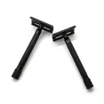 thumbnail image 3 of Ea na Double Edge Classic Mens Shaving Mild Hair Removal Shaver It With Small Brush Adjustable Safety Razor Face Razor, 3 of 12