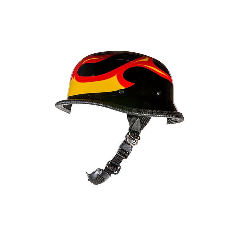 german motorcycle helmet with leather Lowest Profile Our Vintage Leather Half Helmet are perfect for cruising in Style Bike Helmet Harley Davidson German