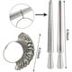 thumbnail image 3 of Juego Herramientas para Medir Anillos, 12 Piezas: Mandril para Anillos, Medidor Anillos, Martillo Goma, Galga Plástico para Medir Anillos, Abrazadera Madera para Anillos, 3 of 5