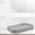 thumbnail image 5 of Jabonera, Mantiene el Jabón Seco, Almacenamiento de Limpieza de Jabón, para el Hogar Baño Cocina, Silicona, Gris CARACTERÍSTICAS:, 5 of 5