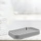 thumbnail image 5 of Jabonera, Mantiene el Jabón Seco, Almacenamiento de Limpieza de Jabón, para el Hogar Baño Cocina, Silicona, Gris CARACTERÍSTICAS:, 5 of 5