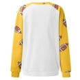 thumbnail image 4 of Gkeoshab Pullover Sweaters for Women Women's Oversized Sweaters 2025 Fall Outfits Trendy Crewneck Knit Fashion Pullover Tops Yellow L, 4 of 4