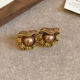 thumbnail image 4 of EKE Women’s Earrings Retro Vintage Elegant Design Lightweight Fashion Jewelry for Daily and Formal Wear, 4 of 8