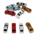 thumbnail image 2 of lionlar 10pcs Shine Model Parking Lot Landscape Design Accessories - Multicolor, 1:100, 2 of 8