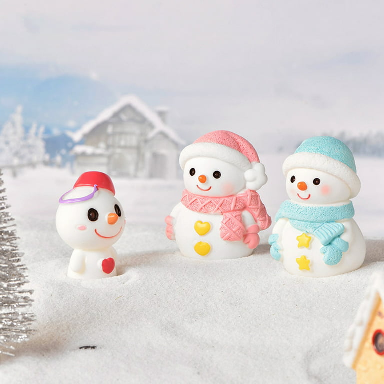  Didiseaon 8 Pcs Santa Claus Ornament Xmas Mini Snowmen  Christmas Micro Landscape Christmas Snowman Micro Snowman Adorable Tiny Snowman  Mini Snowman Figurines Decor Accessories Winter Resin : Home & Kitchen