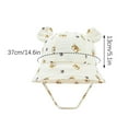 thumbnail image 3 of FAMTKT 4th of July Hats, Baby Girl Sun Hat Kids Summer Outdoor Baby Boy Hats Infant Wide Brim Hats Toddler Beach Cap Bucket Hat, 3 of 4