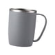 thumbnail image 3 of Vaso de baño, vaso para cepillo de dientes, vaso sencillo para beber, base antideslizante, irrompible gris, 3 of 9