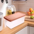 thumbnail image 4 of Dvumao Organizers and Storage, Large Plastic Transparent Covered Refrigerator Vegetable And Fruit Sorting Storage Food Storage Box Rectangular Refrigerator Drawer Organizer Fresh Box, Women Gifts, 4 of 7
