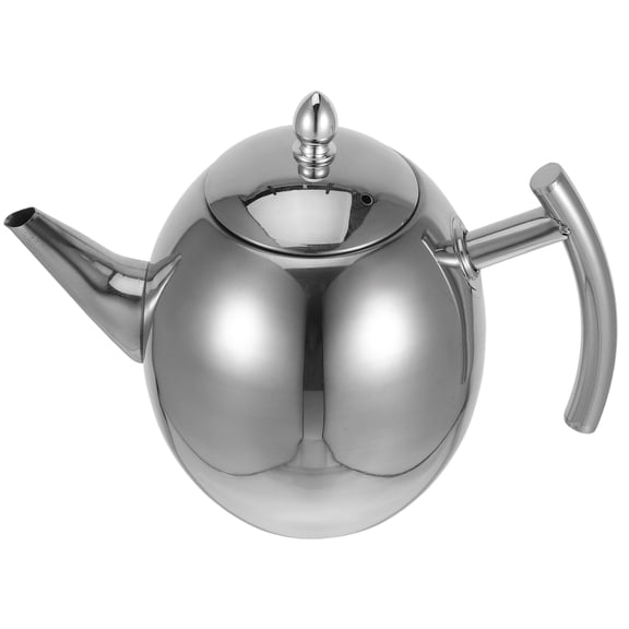 OUNONA Stainless Steel Stovetop Tea Kettle with Infuser, Loose Leaf Teapot for Tea and Coffee, Small Kettle for Home Cafe