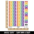 thumbnail image 2 of COD Cash on Delivery Bold Border Sticker Set - Rainbow - Gloss Finish - 2.00" Large, 2 of 7