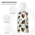 thumbnail image 3 of Xecao Rottweiler print basketball shirt for both men and women, a unisex basketball jersey perfect for theme parties-3X-Large, 3 of 6