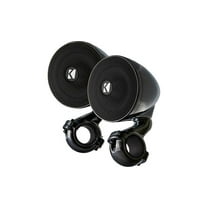 KICKER Mini 2 Ohm Weatherproof Speaker System for Motorcycles and ATVs