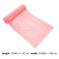 thumbnail image 2 of 1 Roll/20pcs Disposable Tablecloth Plastic Thin Film Table Covers Dinner Cloth Table Decor (White, 180x180cm), 2 of 8