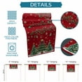 thumbnail image 7 of nqOlkjepod Red Christmas Tree Table Runner 90 Inches Long Farmhouse Dress Scarves, Xmas Tree Snowflake Balls Botanical Dining Tablerunner for Coffee Table/Kitchen Island/Party Décor, 13" x 90", 7 of 7