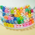 thumbnail image 4 of SharkTRUE 300Pcs Resin Mini Duck Miniature Figurines Ornaments Colorful Duck Garden Landscape Plants Tiny Crafts Decoration Duck, 4 of 6