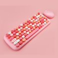 thumbnail image 3 of de inalámbricos, juego de inalámbricos 2.4G para Rosado Baoblaze Ratón Teclado Inalámbrico, 3 of 8