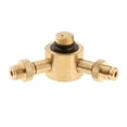 thumbnail image 1 of Conector de cilindro de ga adaptador de para al aire libre Aleación de aluminio Adaptador de de cilindro de gas Cabezales Conv 3 cabezas 80 mm Baoblaze Adaptador de cilindro de gas, 1 of 6
