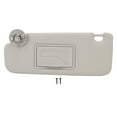 thumbnail image 2 of Sun Visor, P95327509 P95327507 Sun Visor Gray ABS Plastic Adjustable Interior Sun Visor Replacement for Aveo 2011-2016, 2 of 7