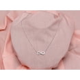 thumbnail image 2 of Diastar Jewels Infinity Necklace Infinity Necklace Cubic Zirconia Eternity Necklace Love Necklace Gift For Her, 2 of 4