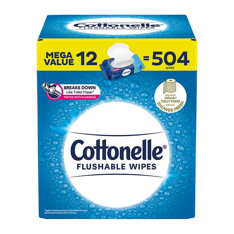 Flushable online wipes walmart
