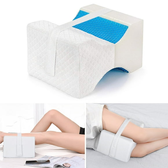 Comfort Knee Pillow Memory Foam Pillow Hip Cushion Support Side Sleepers Leg Pillow