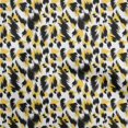 thumbnail image 1 of oneOone Velvet Yellow Fabric Animal Skin Diy Clothing Quilting Fabric Print Fabric By Yard 58 Inch Wide-2E, 1 of 1