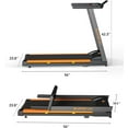 Superun 300 lb Capacity Foldable Exercise Treadmill 3.0HP Portable Folding Treadmills for Home