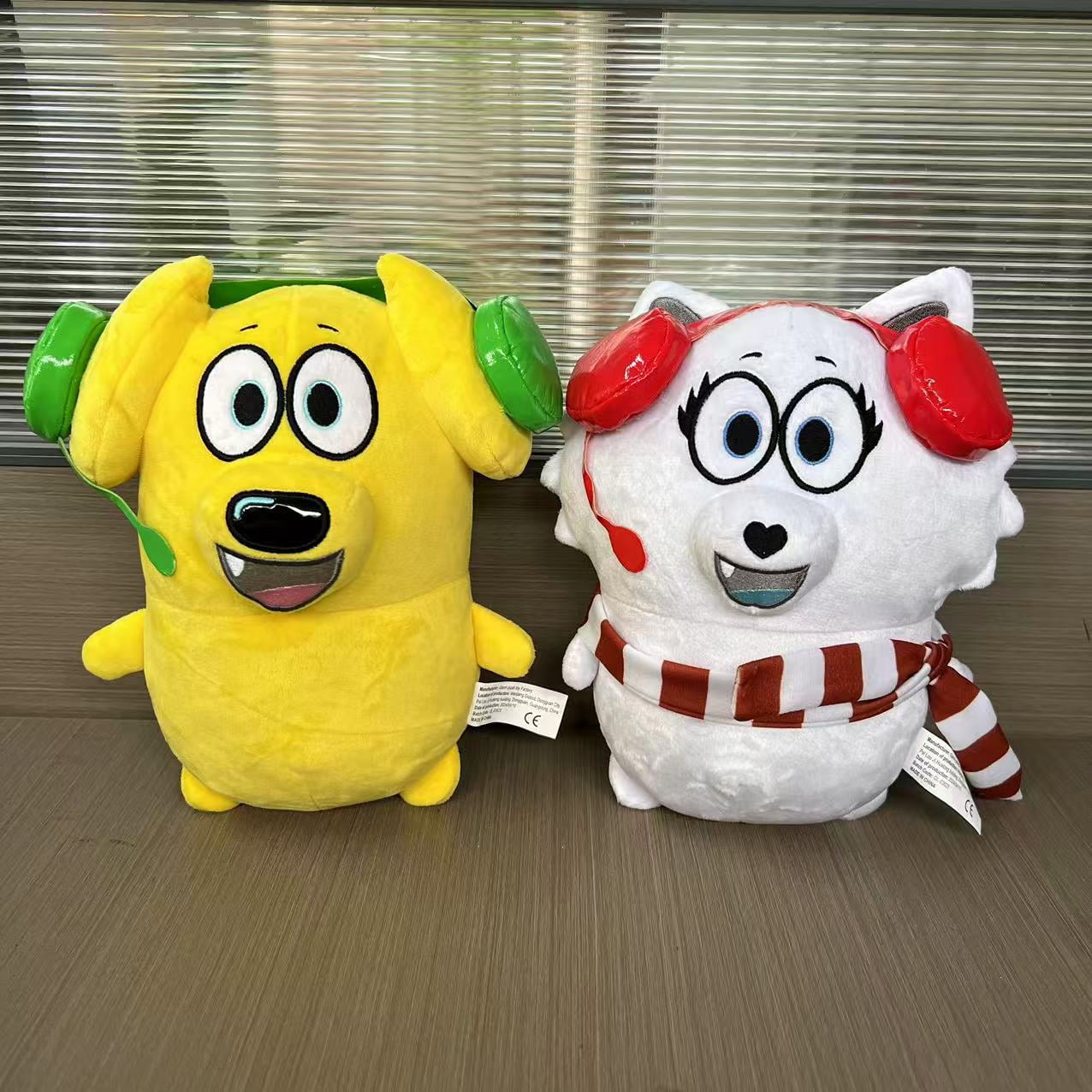 Tyler And Snowi Plush Dolls Toy Decompression Soft Cuddly Plushie Merchandise Decorations Pillow Children's Gifts 9.8inch 2-piece set