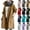 #03 Brown, variant on Women's Trench Jackets Plus Size Casual Long Rain Jacket Fashion Hooded Oversized Windbreaker Coats ,3XL,#03 Brown