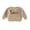Khaki, variant on Cjfdfy Newborn Baby Boy First Birthday Sweater 1St Birthday Letter Embroidery Ribbed Long Sleeve Knit Tops Little Boy Cute My First Birthday Fall Winter Warm Clothes 6-18 Months