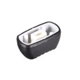 thumbnail image 4 of Uxcell Straight Slide Potentiometer Flat Push Knob Insert Shaft 4x2mm White Black 10pcs, 4 of 5