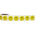 thumbnail image 2 of Yellow Happy Face Stickers | 0.75" inches Round - 50 Pack | InStockLabels.com, 2 of 4