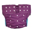 thumbnail image 3 of Ropa interior protectora, pantalones de pañales para adultos, cómodos de poner y quitar, envolturas de secado rápido, cubierta de pañal para ancianos y adultos Violeta, 3 of 8