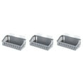 thumbnail image 6 of RENACLIPY 3-Piece Black Bathroom Organizer Set, Plastic Storage Solutions for Bathroom Essentials, 6 of 8
