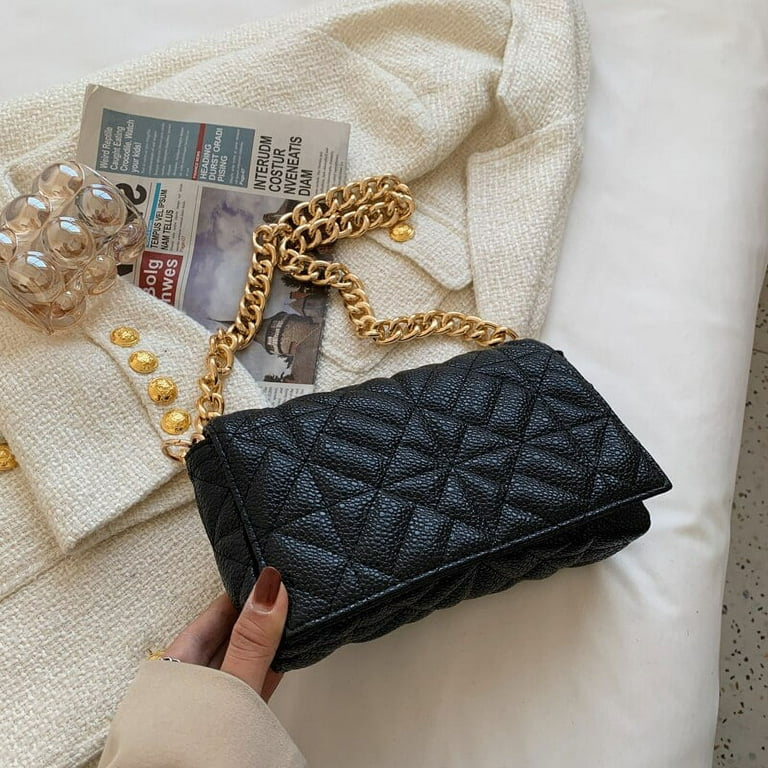 Chanel Classic Quilted WOC Crossbody Bag Light Blue in Leather