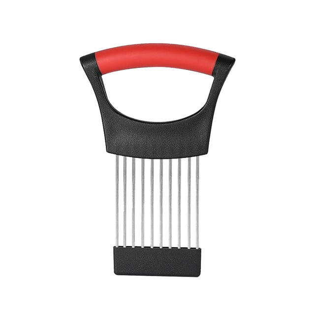 Meat Insertion Pin 430 Stainless Steel Lemon Slicer Steak Looser Pin Onion Pin Cutting Vegetable Guard Fixer