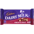 thumbnail image 5 of Cadbury Dairy Milk Fruit & Nut – Tablette de chocolat au lait avec fruits et noix 180 g, 5 of 5