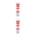 thumbnail image 4 of Ounissouiy Macetas herméticas de grado alimenticio para PC para almacenar alimentos, contenedores de almacenamiento de gran capacidad duraderos y rojo 2Conjunto, 4 of 6