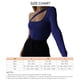 thumbnail image 5 of Body para mujer traje de una pieza para mujer color puro manga larga punto acanalado irregular para mujer para viajes ANGGREK Otros, 5 of 6