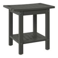 thumbnail image 3 of WestinTrends Sage HDPE Poly Plastic Waterproof Bathroom Shower Bench, Gray, 3 of 14