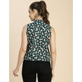 thumbnail image 4 of Moomaya Sleeveless Tie Up Neck Cotton Top - Women's Trendy Tie Up Neck Top, 4 of 9