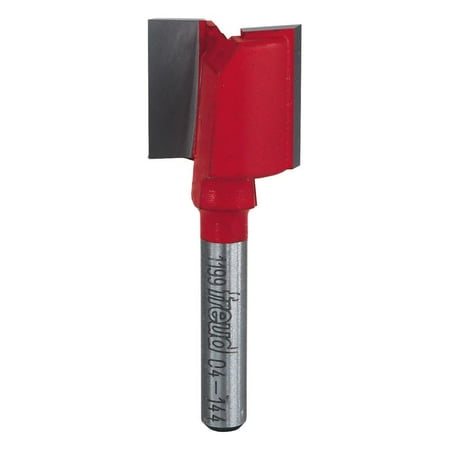 

Freud-04-144 13/16 In. (Dia.) Double Flute Straight Bit with 1/4 In. Shank