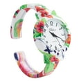 thumbnail image 3 of Blekon Collections Women’s Cuff Bangle Watch – Elegant Flower Design Bracelet Timepiece, Fashion Jewelry Wristwatch for Ladies, Stylish Dress Gift, Multiple Design Options, 3 of 8