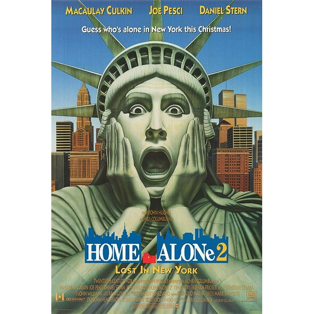 Home Alone 2 Lost In New York Ver4 Movie Poster Inch By 30 Inch Laminated Poster With Bright Colors And Vivid Imagery Fits Perfectly In Many Attractive Frames Walmart Com Walmart Com