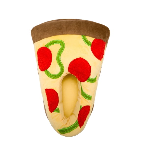 Feetmoji Men's Plush Novelty Food Slippers
