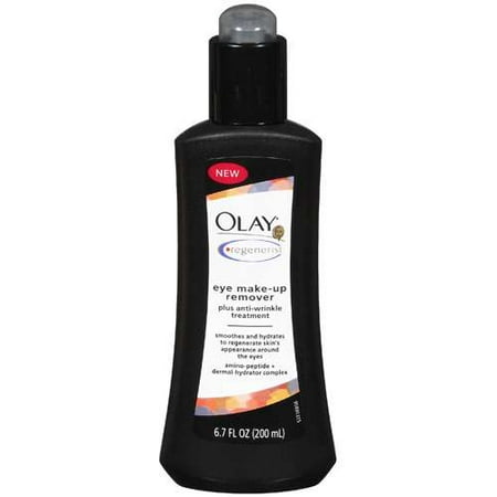 Olay Regenerist Eye Make-Up Plus Anti-Wrinkle Treatment Amino-Peptide + Dermal-Hydrator Complex Remover 6.7 Fl Oz